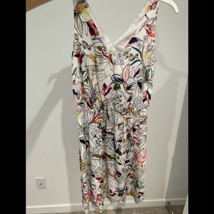 Colorful dress for the spring or summer